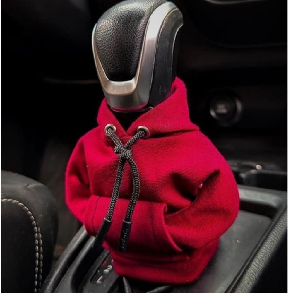 thumbnail image 2 of Funda para palanca de cambios de coche, cubierta creativa para palanca de cambios, decoración Interior del coche, color rojo, 2 of 2