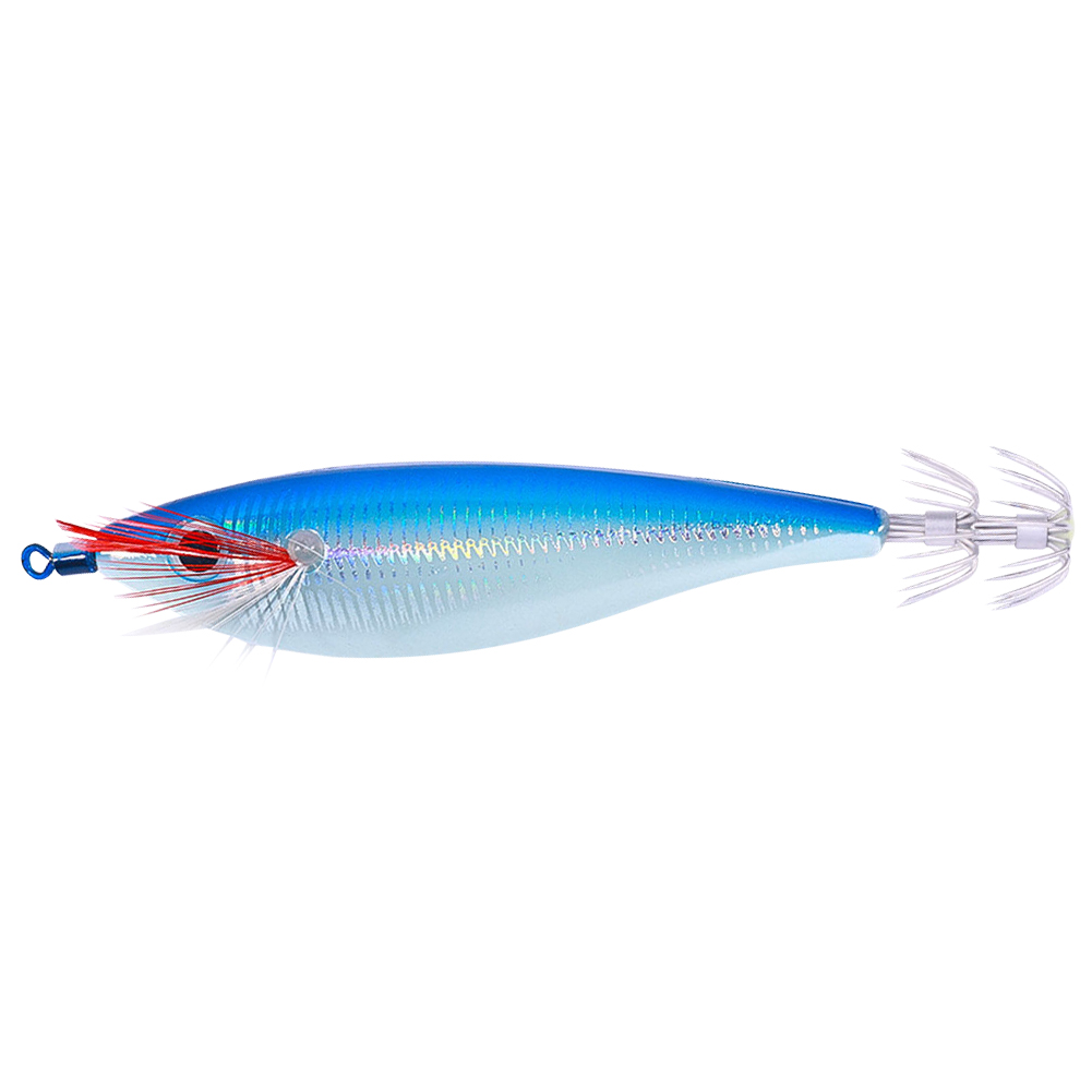 thumbnail image 2 of 30uds. Señuelo Octopus Hooks 10cm 10g Luminous Octopus Bait Tackle Sky Blue Blue, 2 of 3