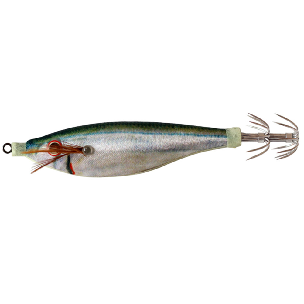 thumbnail image 3 of 50uds. Calamar cebo de pesca luminoso pulpo sepia anzuelo de pesca verde, 3 of 3