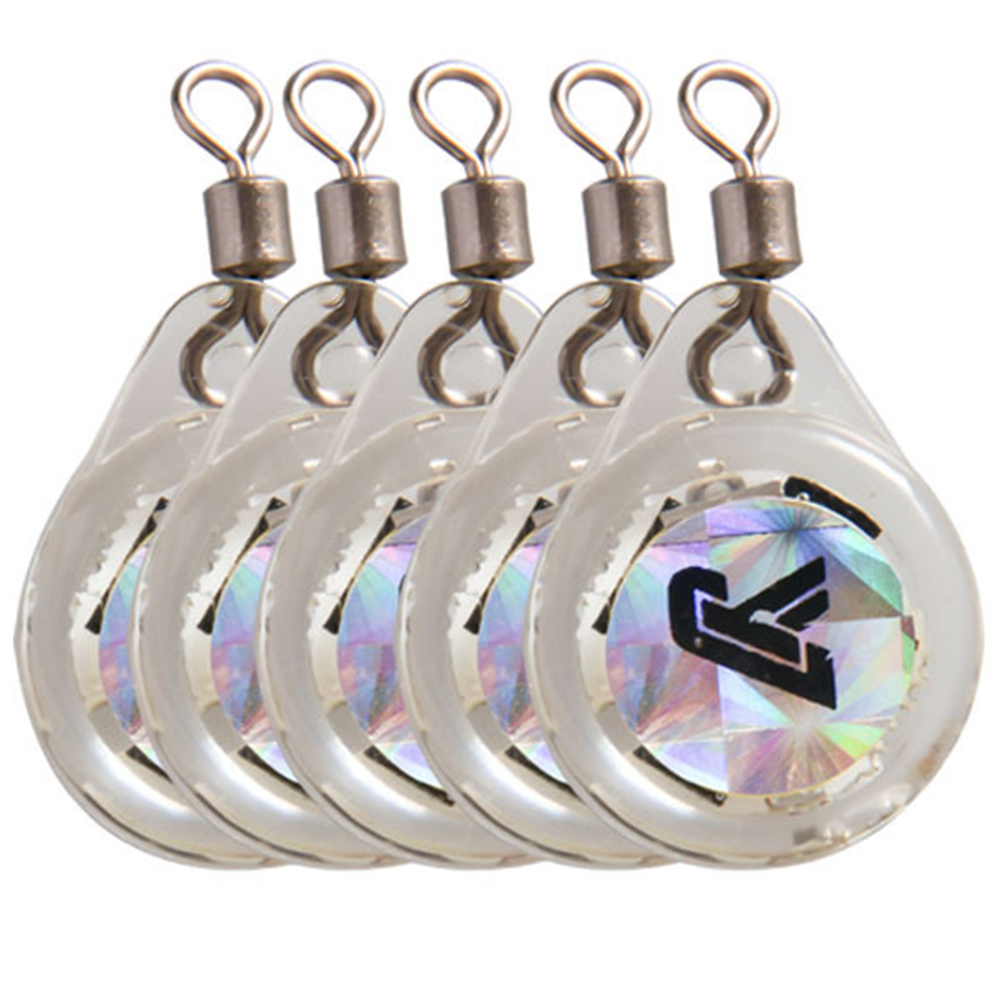 thumbnail image 2 of 12uds. Lámpara LED de pesca con forma de ojo alimentada por batería para pesca nocturna, color verde, 5 uds., 2 of 3