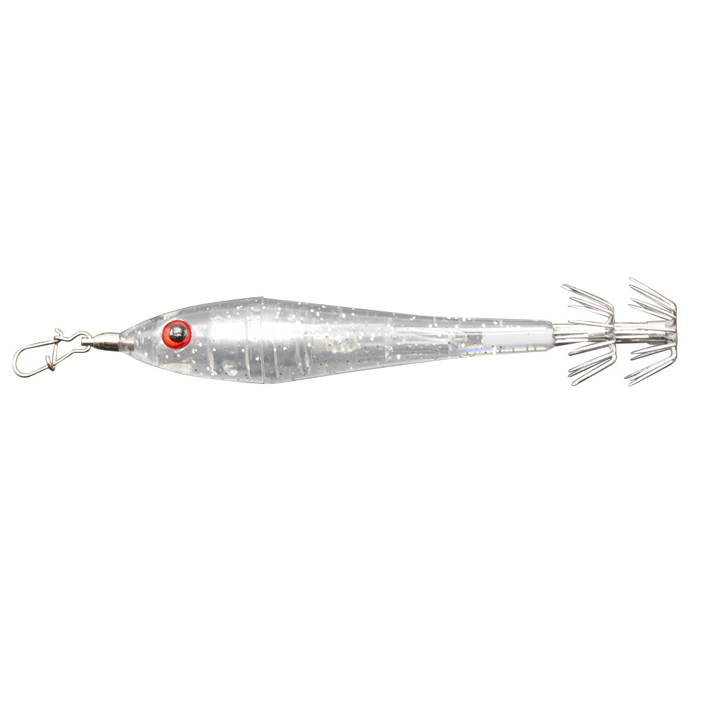 thumbnail image 3 of 50uds. Señuelo Squid Jig Head Fish Tools 5 colores 10cm / 3.94in Lámpara de cebo LED Blanco, 3 of 3