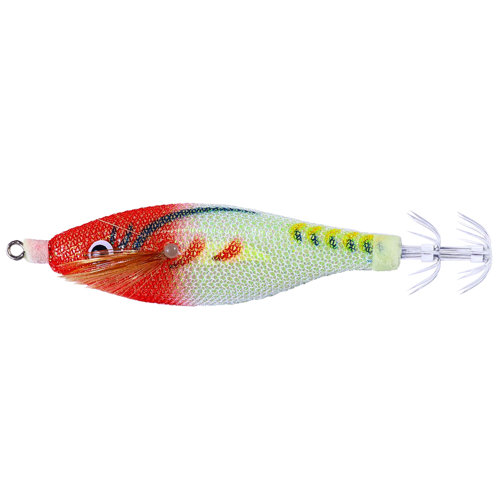 thumbnail image 2 of 60uds. Pesca Luminoso Cebo Artificial Camarón Cebo Doble Paraguas Gancho (Estilo E), 2 of 3