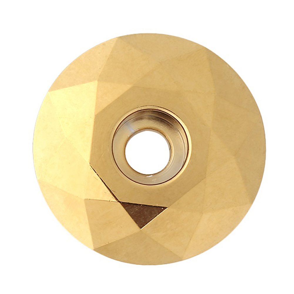 thumbnail image 2 of 2uds. Tapa superior para auriculares MTB Bike Stem Aleación de aluminio Fork Tube Cover Gold, 2 of 3