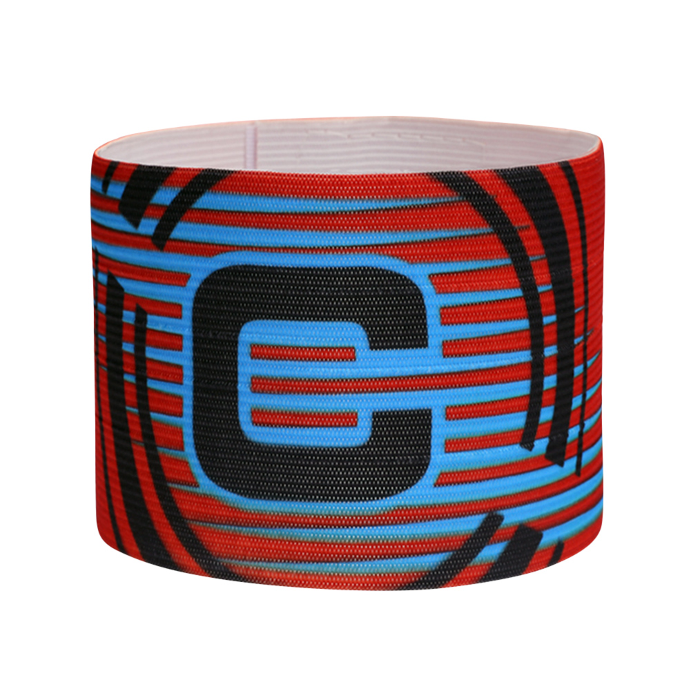 thumbnail image 3 of Brazalete elástico de capitán de fútbol Wdftyju 2uds rojo, 3 of 3