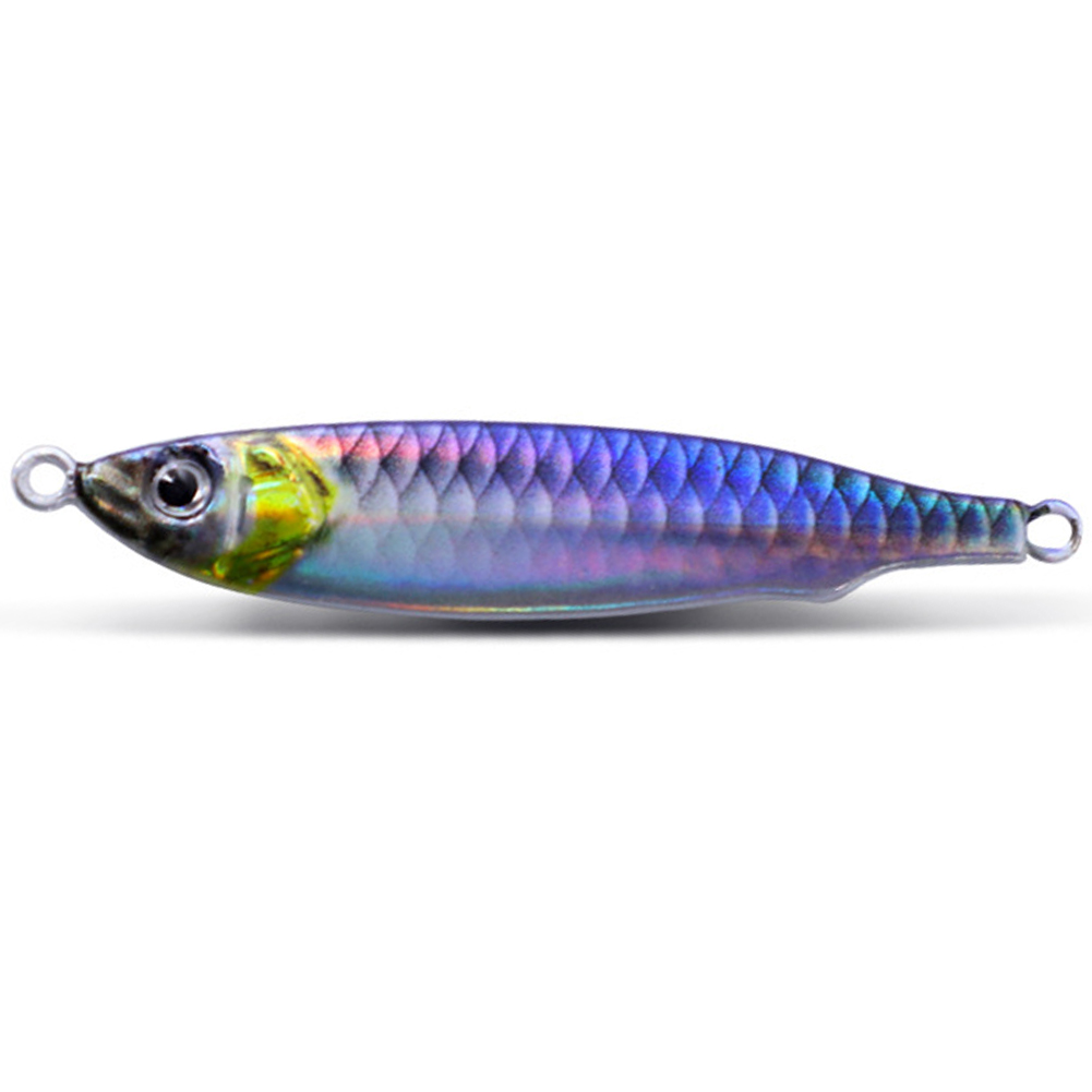 thumbnail image 3 of 20uds. Señuelos de pescado con impresión 3D, cebos con forma de pez ligero para pesca de lubina (estilo D), 3 of 3