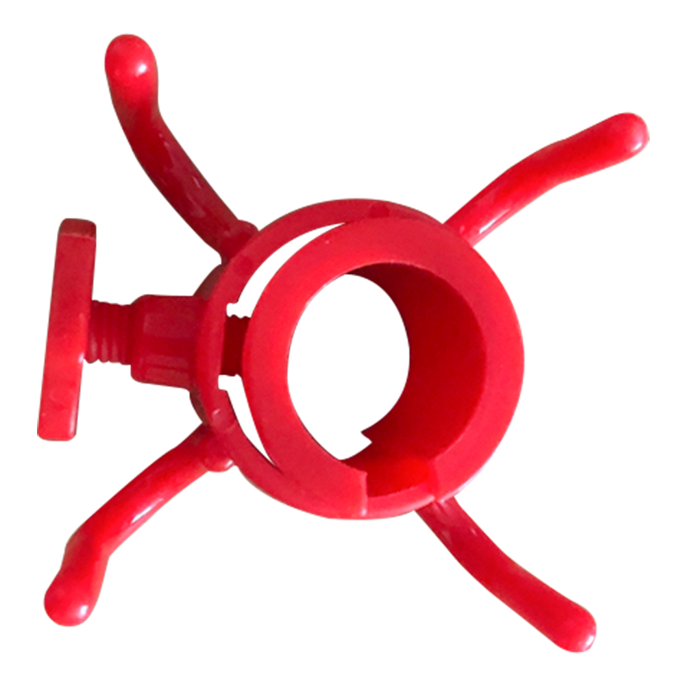 thumbnail image 3 of 4uds. Gancho para paraguas, 4 puntas, cierre de tornillo, clavo de playa para toallas, bolsos, sombreros, color rojo, 3 of 3
