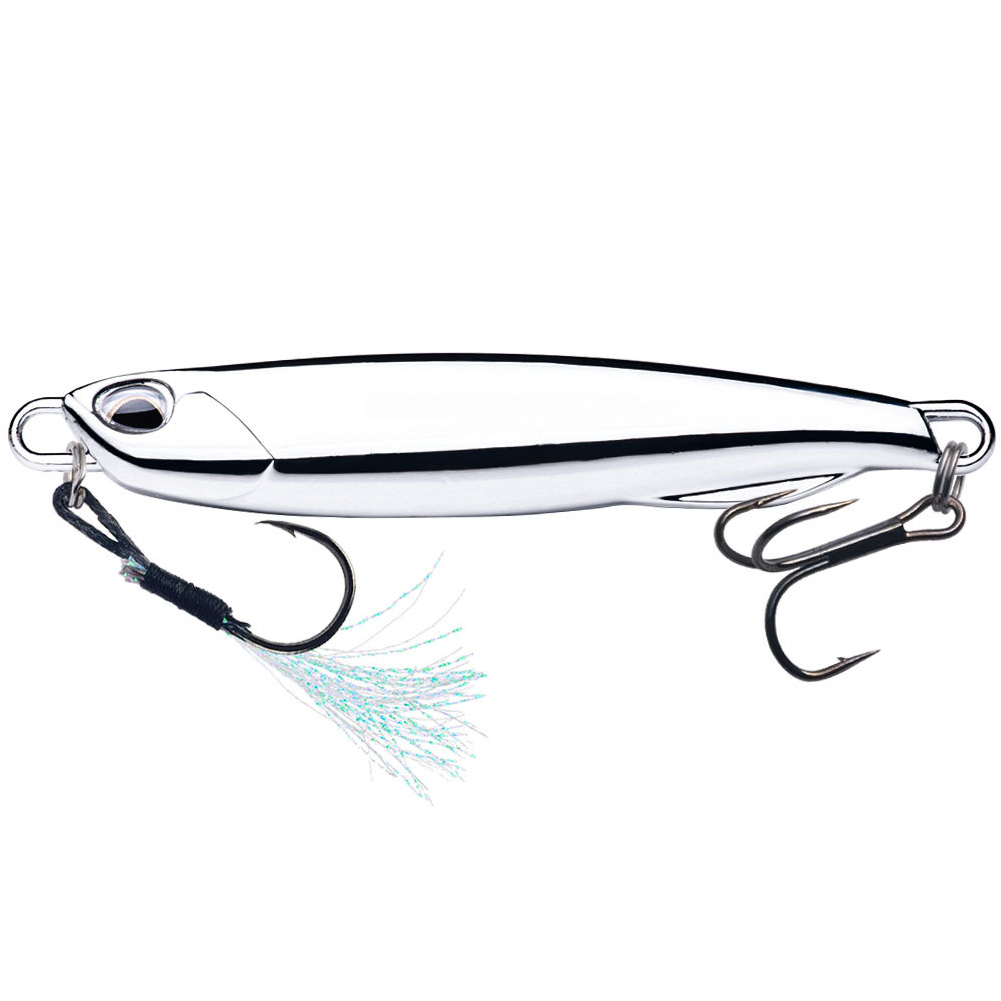 thumbnail image 3 of 40uds. Pesca Color Cebo de mar Accesorios para exteriores de acero inoxidable (15 g) Plata, 3 of 3