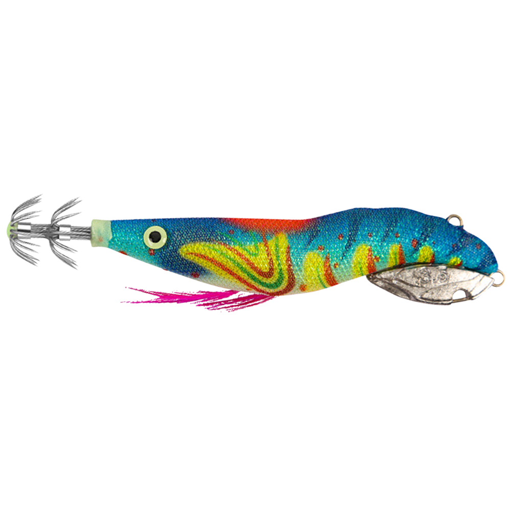thumbnail image 2 of 3uds. Plantilla de calamar luminosa artificial de 130 mm con gancho para equipo de pesca al aire libre (estilo B), 2 of 3
