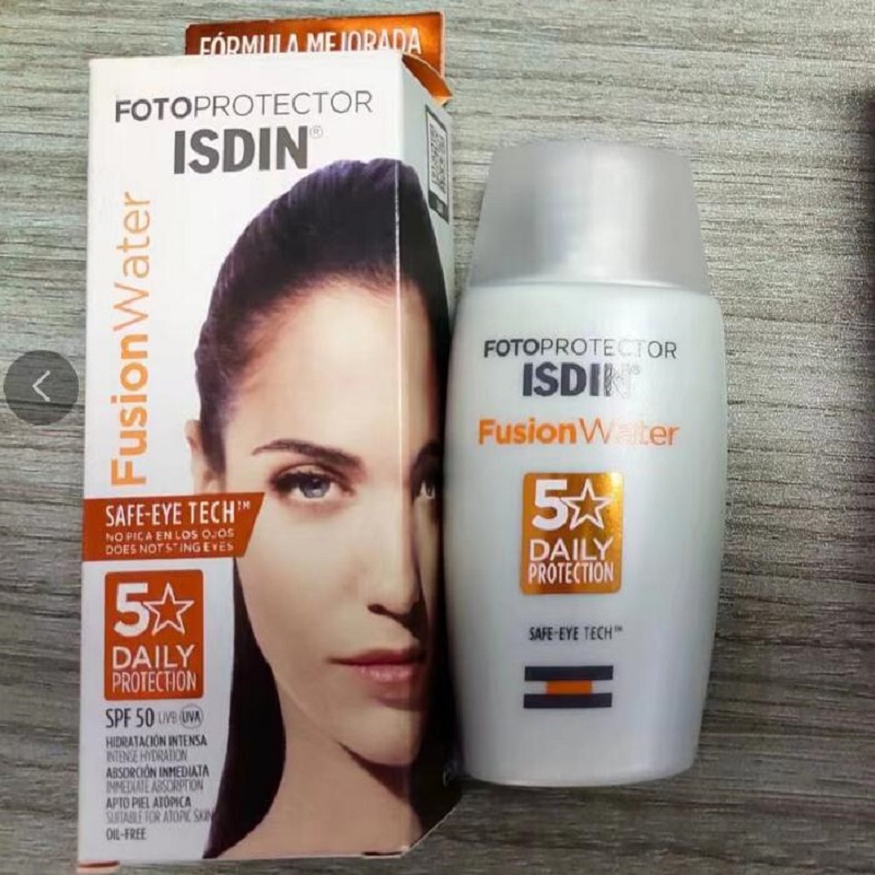thumbnail image 2 of Loción de protección solar SPF 50 Protector solar facial Protector solar no comedogénico resistente al agua, 2 of 4