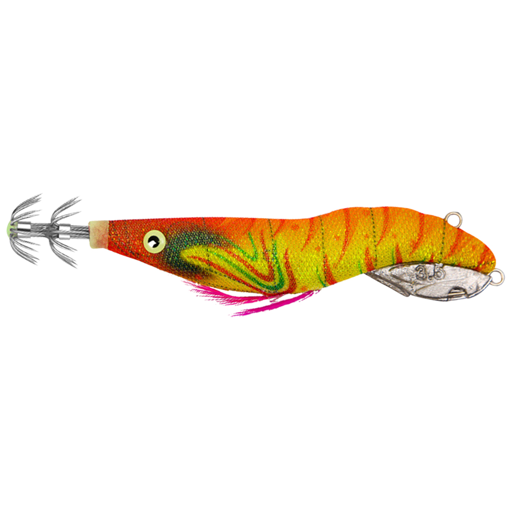 thumbnail image 2 of 20uds. Plantilla de calamar luminosa artificial de 130 mm con gancho para equipo de pesca al aire libre (estilo E), 2 of 3
