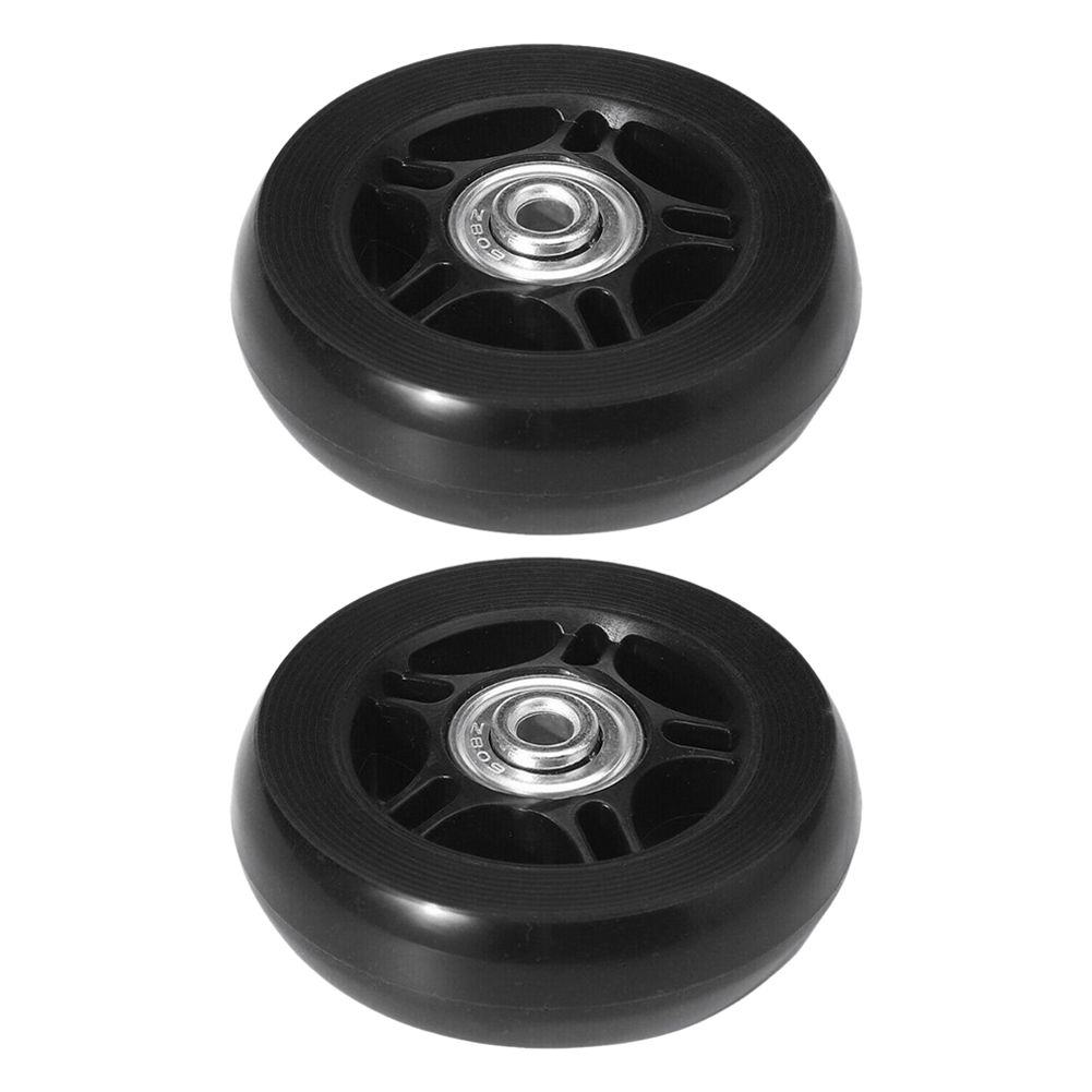 thumbnail image 2 of 5uds. 1 par de ruedas de goma, ruedas silenciosas para cubierta de carrito, herramienta de reparación de lujo (60*24mm), 2 of 3