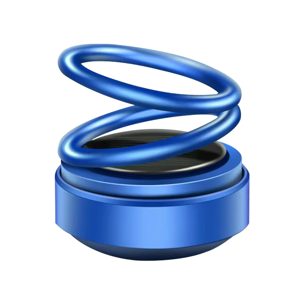 thumbnail image 3 of 10uds Difusores de aromaterapia con energía solar Likrtyny anillo doble portátil para automóvil azul, 3 of 3