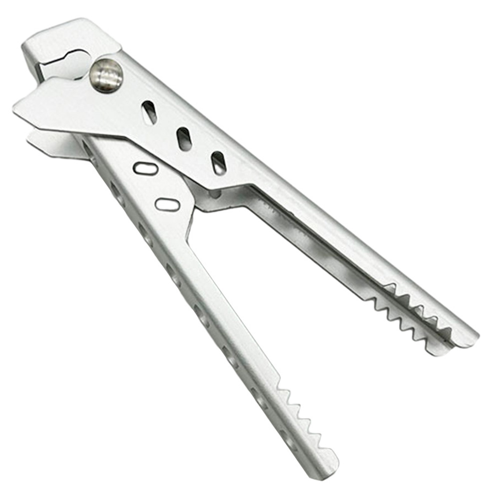 thumbnail image 2 of 6uds. Clip Anti-Caliente Tazón Plato Pan Portátil Antideslizante Accesorios De Cocina Plata, 2 of 3