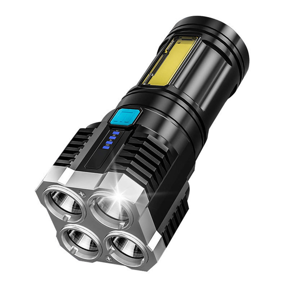 thumbnail image 3 of 2uds. Linternas superbrillantes de 4 modos Luz lateral COB para uso de emergencia en exteriores (USB), 3 of 3