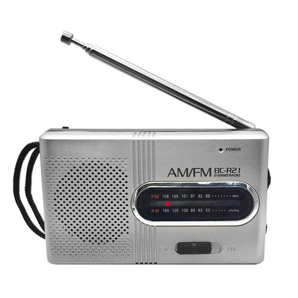 thumbnail image 3 of 3uds. Mini Radio portátil AM FM Radio antena telescópica Radio estéreo al aire libre, 3 of 3