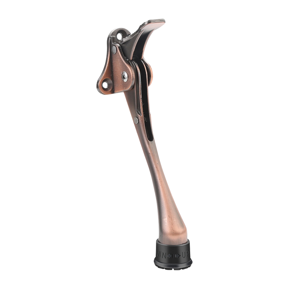 thumbnail image 2 of 2uds. Tope de puerta Pedal Anti-empuje cierre de puerta Hardware de puerta resistente (pequeño cobre, 2 of 3