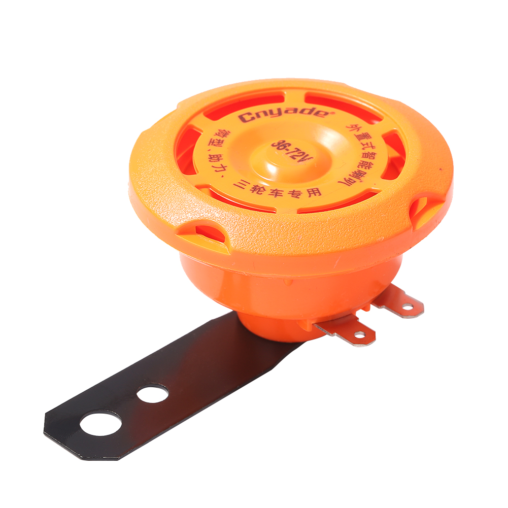 thumbnail image 3 of 5uds. Cuerno 36v/48v/60v Universal motocicleta eléctrica impermeable redondo fuerte cuernos, 3 of 3