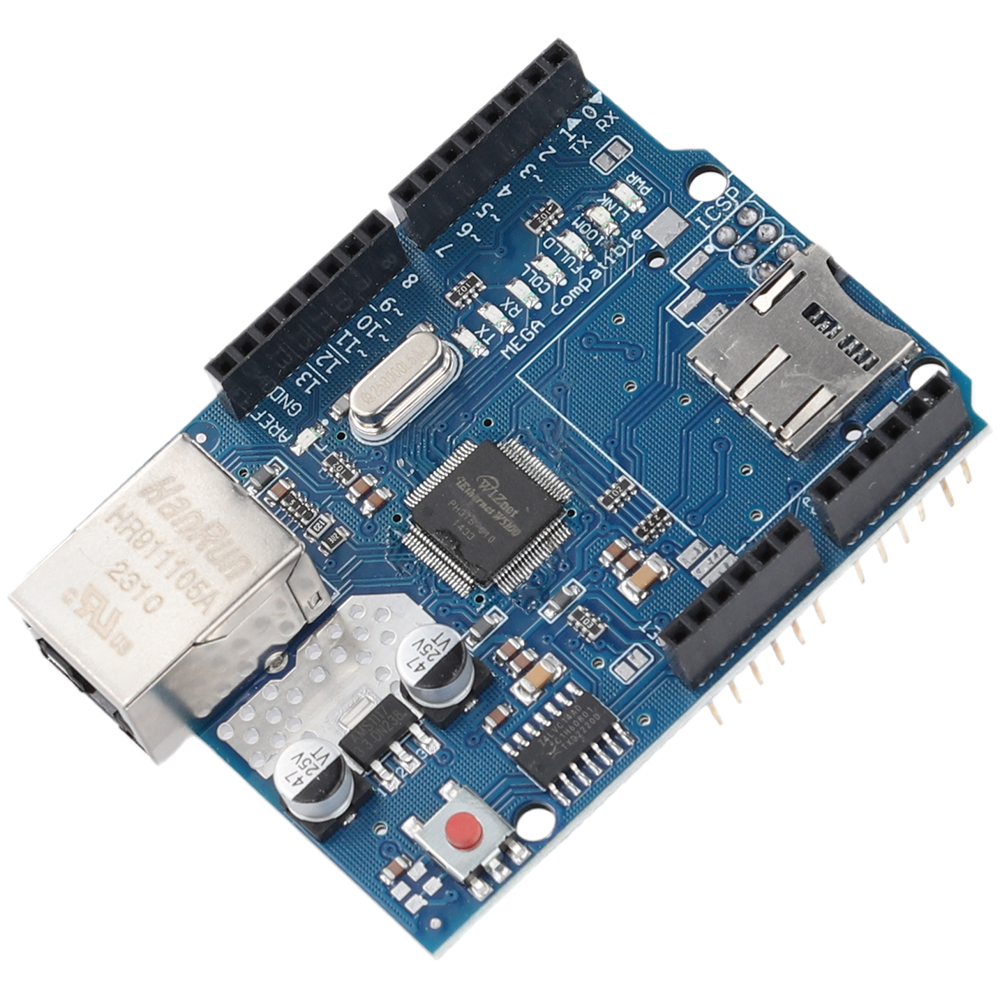 thumbnail image 3 of 3uds. Placa de desarrollo W5100 UNO Ethernet Shield UNO Mega 2560 1280 328 para Arduino, 3 of 3