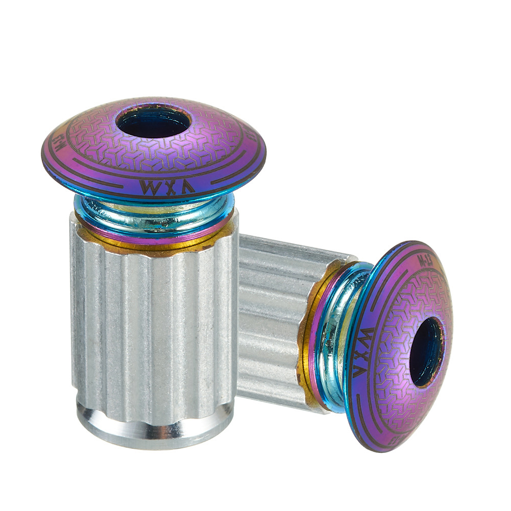 thumbnail image 3 of 20uds. Extremo del manillar Aleación de aluminio Enchufe de bicicleta de aluminio para bicicleta Multicolor 2 piezas, 3 of 3