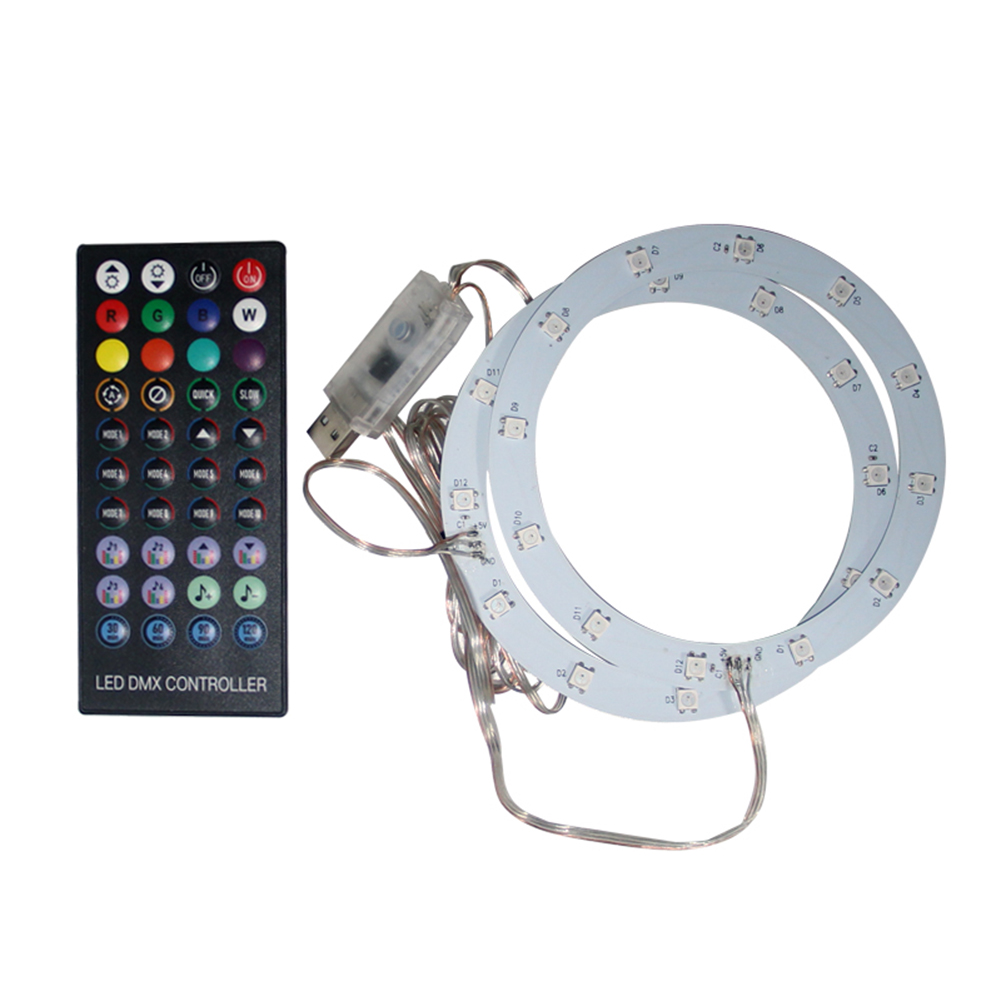 thumbnail image 3 of 2uds. Barra de luz de consola RGB con luz LED de consola de juegos de control remoto para consola PS5, 3 of 3