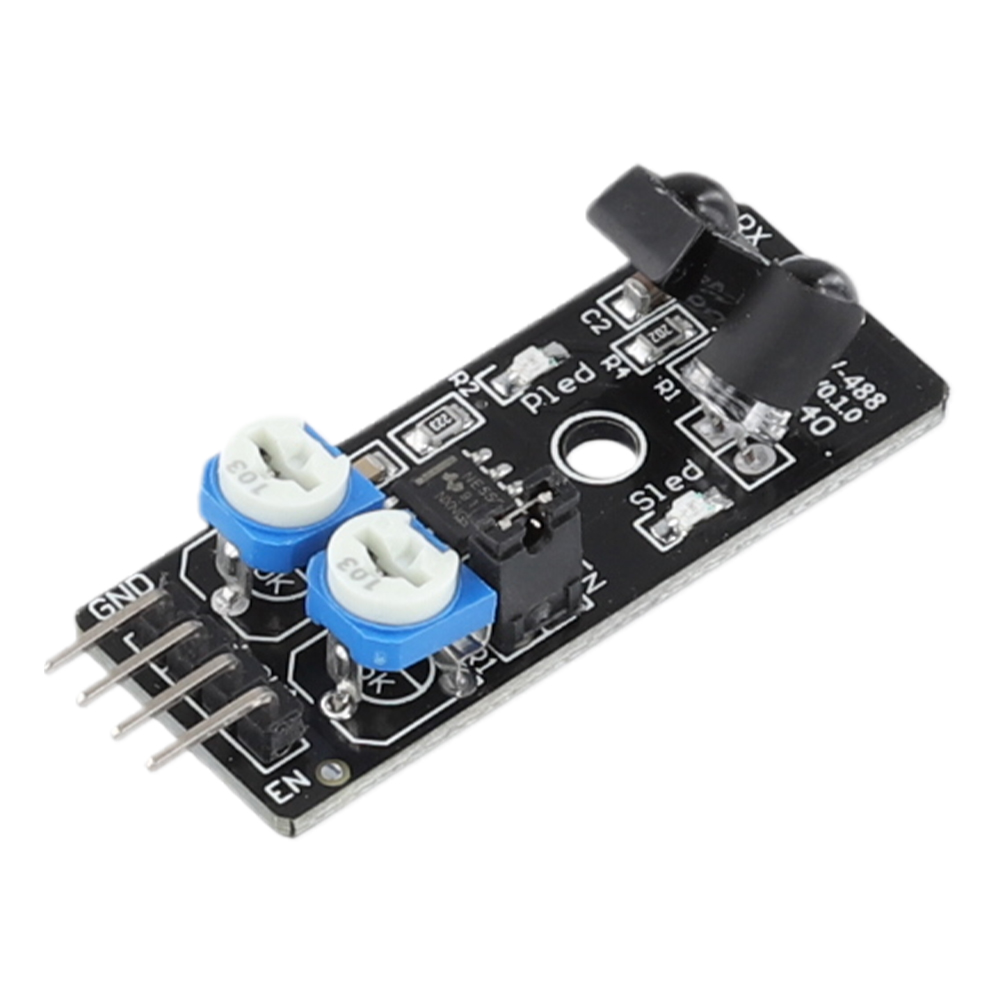 thumbnail image 2 of 5uds. Sensor inteligente para evitar obstáculos de coche, KY-032, 4 pines, DC3.3-5V, para Robot de coche inteligente DIY, 2 of 3