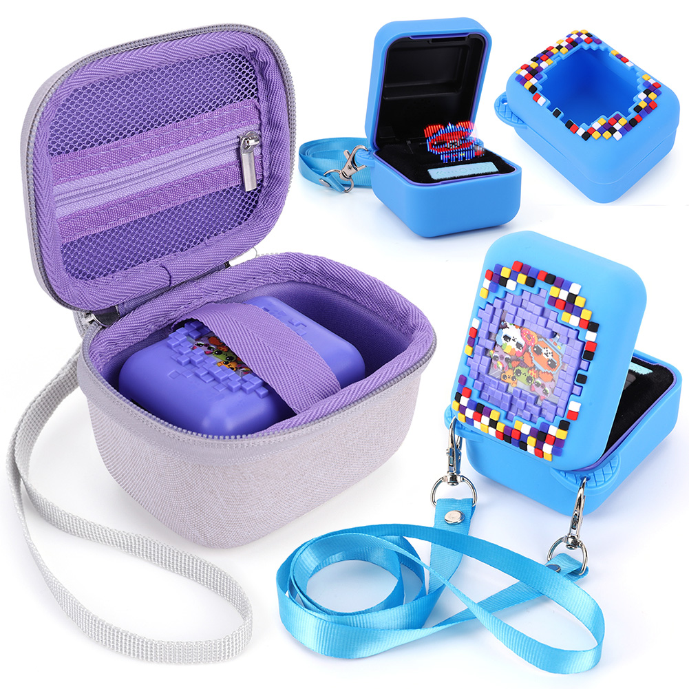 thumbnail image 2 of Bolsa De Almacenamiento Estuche de Transporte y Funda de Silicona Anti-rayaduras para Mascotas Electrónicas Virtuales Bitzee, 2 of 2