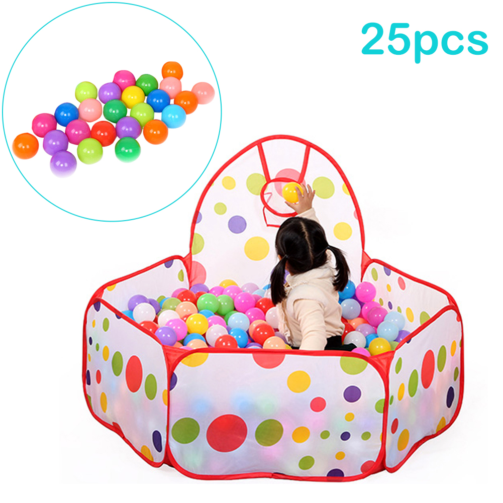 thumbnail image 2 of 25 piezas Ocean Wave Balls Piscina Juguetes al aire libre + Niños Kid Ocean Ball Pit, 2 of 2