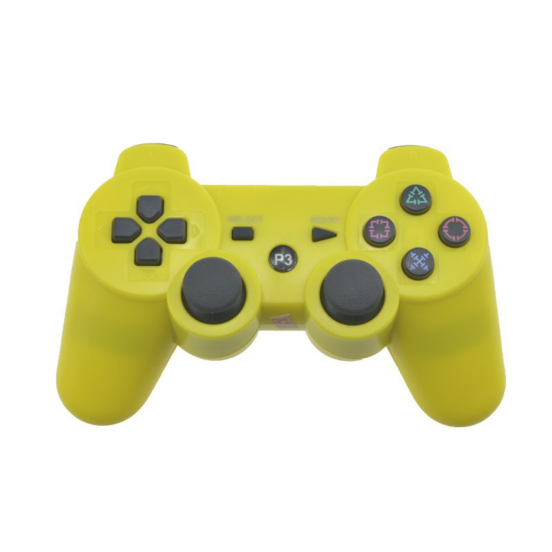 thumbnail image 2 of Controlador inalámbrico Gamepad Bluetooth PS3 (Amarillo), 2 of 2